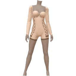 Bionic Cream Leotard