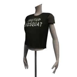 Bionic 'Shut Up and Squat' T-Shirt - Black