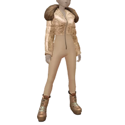 Bionic Cream Ski Suit