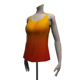 Bionic Yoga Ombre Top - Orange