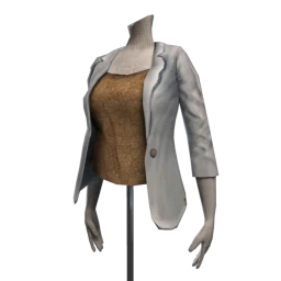 Drey Blazer with Vintage Tee