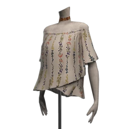 BCBGMAXAZRIA - Floral Off-The-Shoulder Top