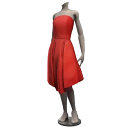 C/MEO Collective - Strapless Making Waves Dress