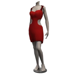 Venus Bodycon Dress - Red