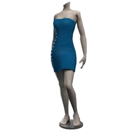 Minerva Bodycon Dress - Blue