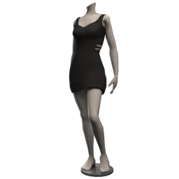 Iris Bodycon Dress - Black