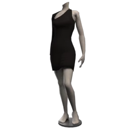 Gaia Bodycon Dress - Black