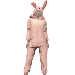 Cosmos Pink Bunny Onesie