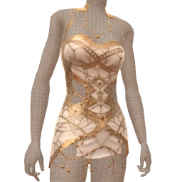 Ikon Elite Gold Touch Party Dress