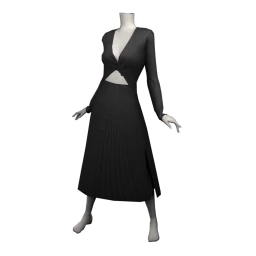 Chiara Snow Melt Dress (Black)