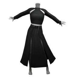 Chiara Immaculate Dress (Black)