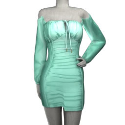Front Row Spearmint Sundress