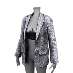 NMS Argent Sequin Jacket
