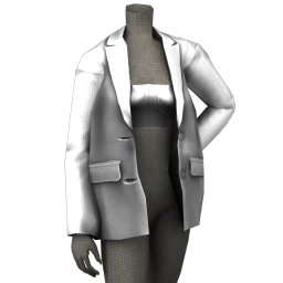 Chiara Authority Blazer (White)