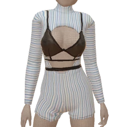 Chiara Pinstripe All In One