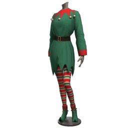 Christmas Elf Ivy's Outfit