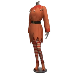 Christmas Elf Ginger's Outfit