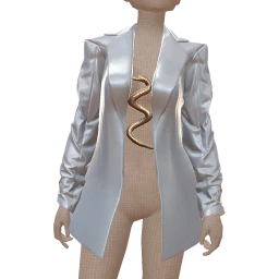 Ikon Elite Satin Snake Blazer