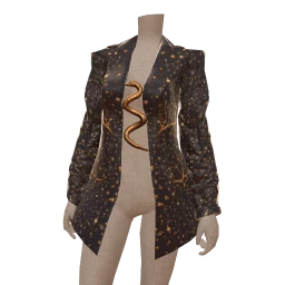 Cosmos Gold Tree Stardust Snake Blazer