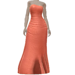 Cloud Nine Fiery Orange Tube Dress