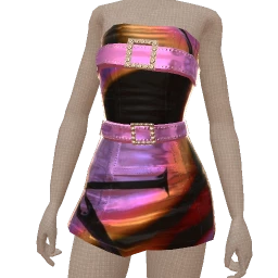 Cloud Nine Neon Spectrum Dress