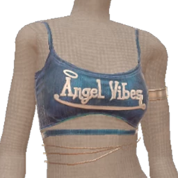 Cloud Nine Angel Vibes Crop Top