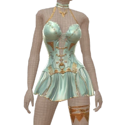 Cloud Nine Celestial Lace-Up Corset Dress