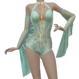 Cloud Nine Azure Lace Angel Bodysuit