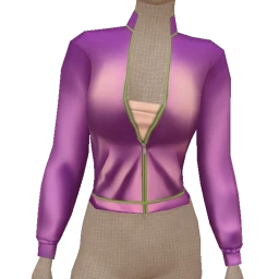 Nova Satiny Purple Sweater