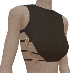 Cloud Nine Side Detailed Crop Top