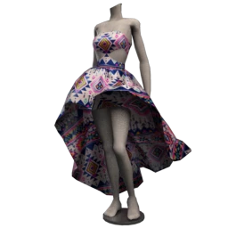 Cloud Nine Mosaic Dress