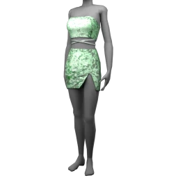 Cloud Nine Green Sky Dress