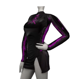 Delirious Velvet Lace Collar Dress