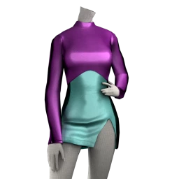 Cloud Nine Pleather Party Dress