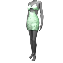 Cloud Nine Watercolour Vine Dress