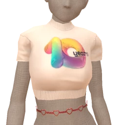 Drop Science Avakin 10th Anniversary Crop Top
