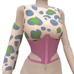 Cloud Nine Best Trip Ever Corset