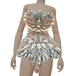 Cloud Nine Crystal Snowflake Dress