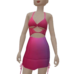 Cloud Nine Gilded Gradient Dress