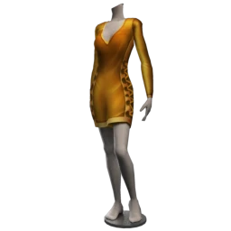 Cloud Nine Golden Party Dress
