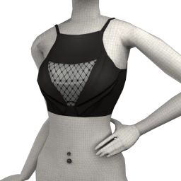 Cloud Nine Burning Room Cropped Top