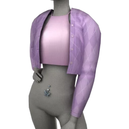 Cloud Nine Prep Queen Crop Top