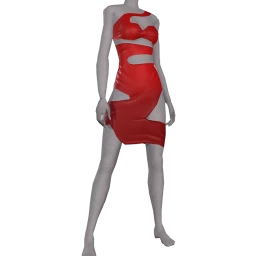 Cloud Nine Rose Cuts Dress