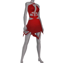 Cloud Nine Rouge Cuts Dress