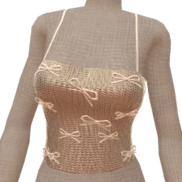 Cloud Nine Silver Bows Top