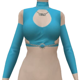 Cloud Nine Champagne Crop Top