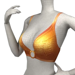 Cloud Nine Bronze Age Cropped Top