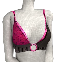 Delirious Purple Bralette Crop Top