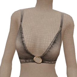 USAesthetics Bit Country Denim Crop Top