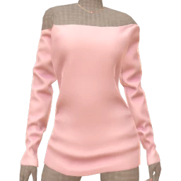 Cloud Nine Pink Long Sleeve Dress